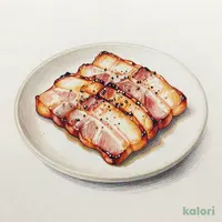 豚カルビ皿(タレ・塩)