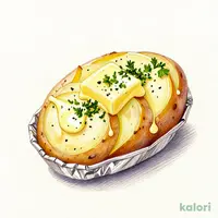 Baked Potato with Butter, 1 pc