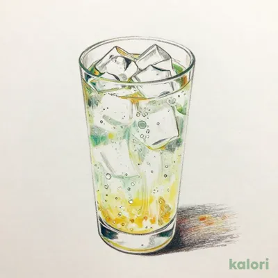 翠（すい）ジンゆずソーダ