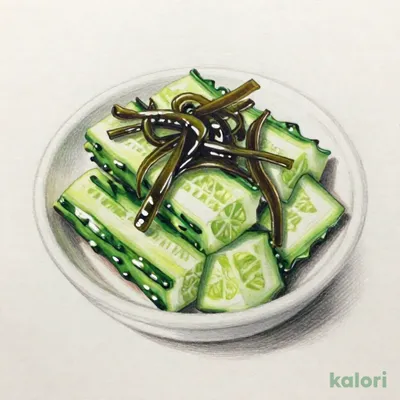 たたききゅうり(塩昆布)