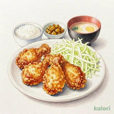 唐揚げ定食【店舗限定】