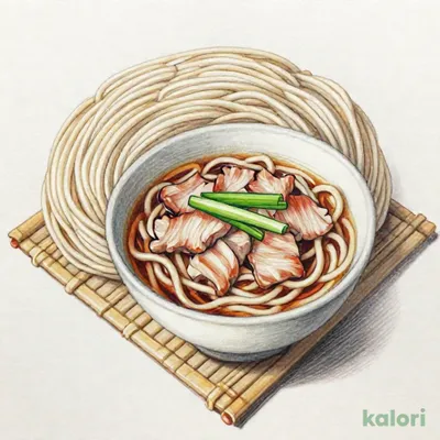肉汁うどん(そば)【店舗限定】
