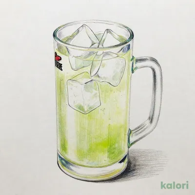 青リンゴサワー