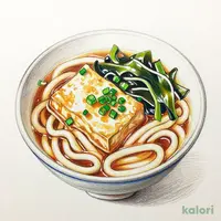 Kitsune Udon or Soba (Sweet Fried Tofu)