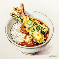 ミニかき揚げ丼