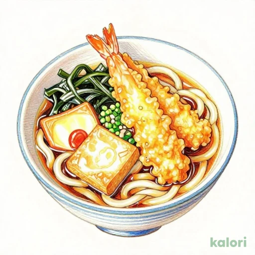 特製大えび天うどん・そば 520kcal｜カロリー・栄養成分 | 山田うどん食堂