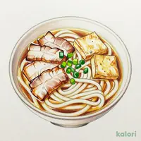 Meat Broth Udon or Soba