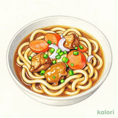 鶏肉の和風カレーうどん・そば