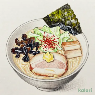 濃厚白みそとんこつラーメン