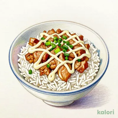 ネギマヨチャーシュー丼