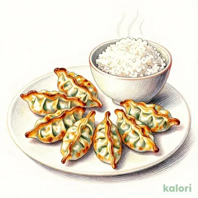 土日祝日限定 特製餃子とライス