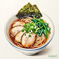 醤油ネギチャーシュー麺