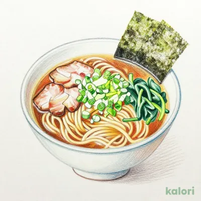 Soy Sauce Green Onion Ramen