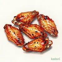地どり手羽元のジャークチキン5本