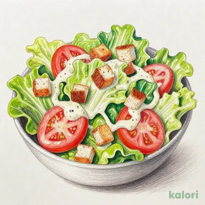 新鮮野菜のシーザーサラダ