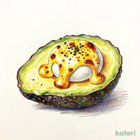 Baked Avocado with Cheese
