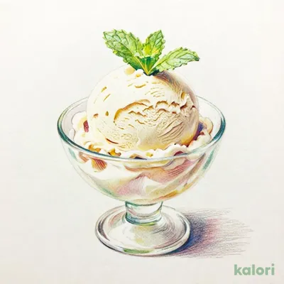バニラアイス