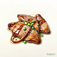 Charcoal-Grilled Liver with Salt and Sesame Oil