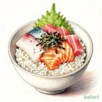 九州魚 三種の漬け丼