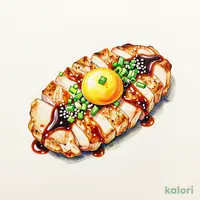 地どりたたき風ユッケ