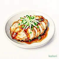地どりむねのたたき風だいだいぽん酢