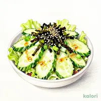 新鮮野菜の塩チョレギサラダ