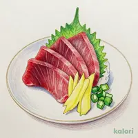 鹿児島県水揚げ 鰹の刺身