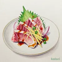 Bonito Carpaccio with Herbs