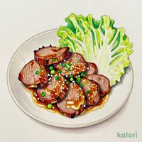 牛タン炭火焼　～葱塩ごま油～