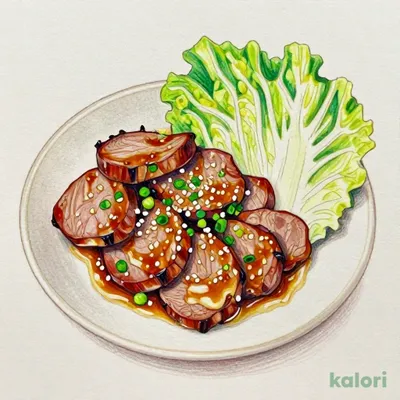 牛タン炭火焼　～葱塩ごま油～