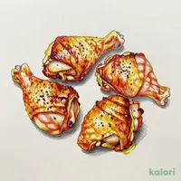 Domestic Chicken Spice Grilled Chicken, 4 pcs