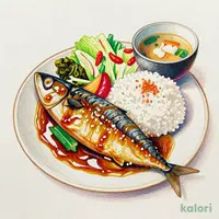 こく旨さばの味噌煮定食
