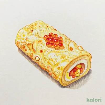 だし巻き明太玉子焼き