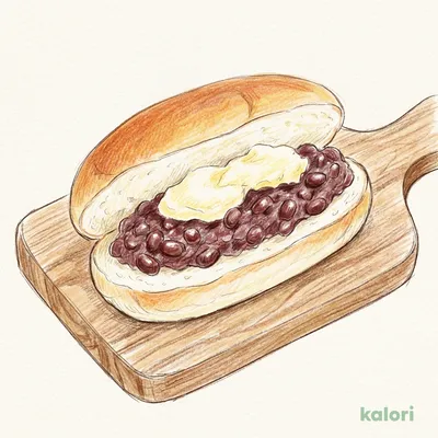 Coppé Bread (Red Bean Paste & Margarine)