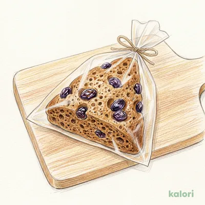 Triangular Black Steamed Bread
