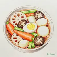 十品目の煮物炊合せ