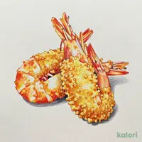 大きな海老フライ 4尾入
