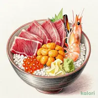 海鮮丼 ぜいたく