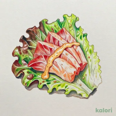 海鮮サラダ (ハーフ)