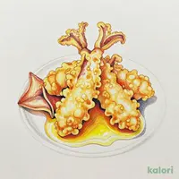 豪快!いかの天ぷら (ハーフ)