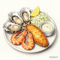 かきフライミックス定食