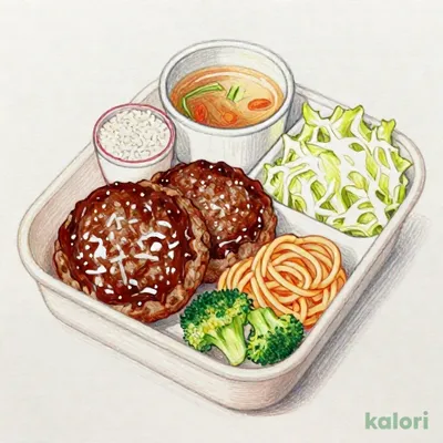 ［テイクアウト］W和風おろしハンバーグ
