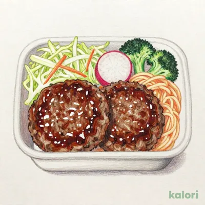 ［テイクアウト］W和風おろしハンバーグ　おかずのみ