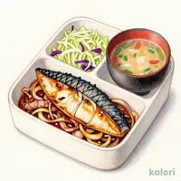 ［テイクアウト］サバの塩焼としょうが焼