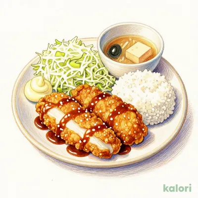 Fried Chicken & Fried White Fish Set Meal