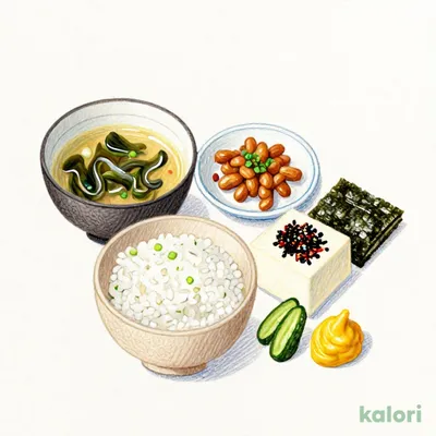 納豆朝食