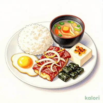 Mini Sukiyaki Breakfast