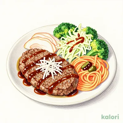[Takeout] Japanese-style Grated Hamburger (Side Only)