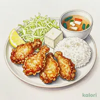 Fried Chicken Set Meal (5 pcs)