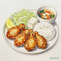 特から揚げ定食(7個)